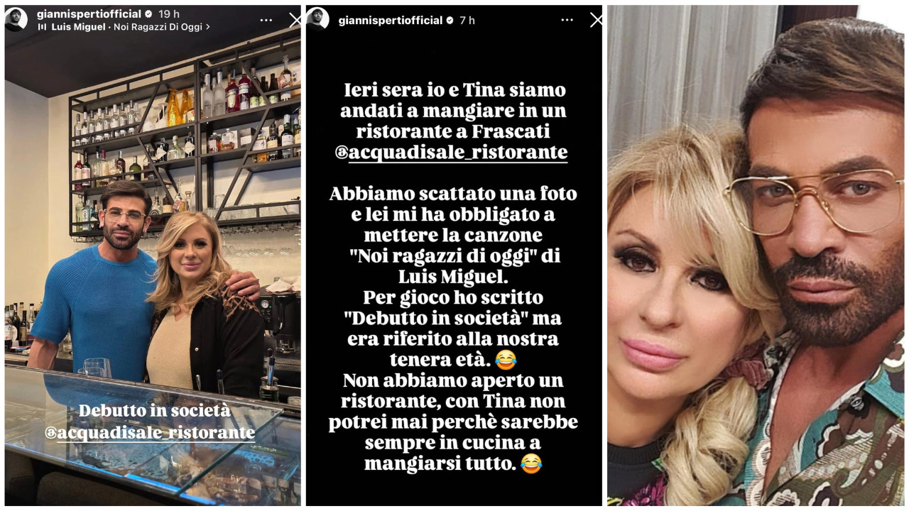 Tina Cipollari e Gianni Sperti a Frascati, smentito l