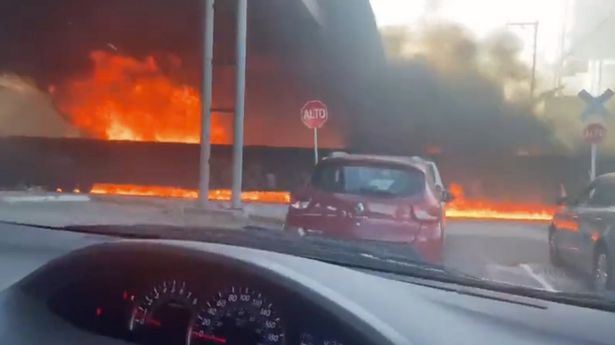 Incendio del treno in Messico: scoppia un