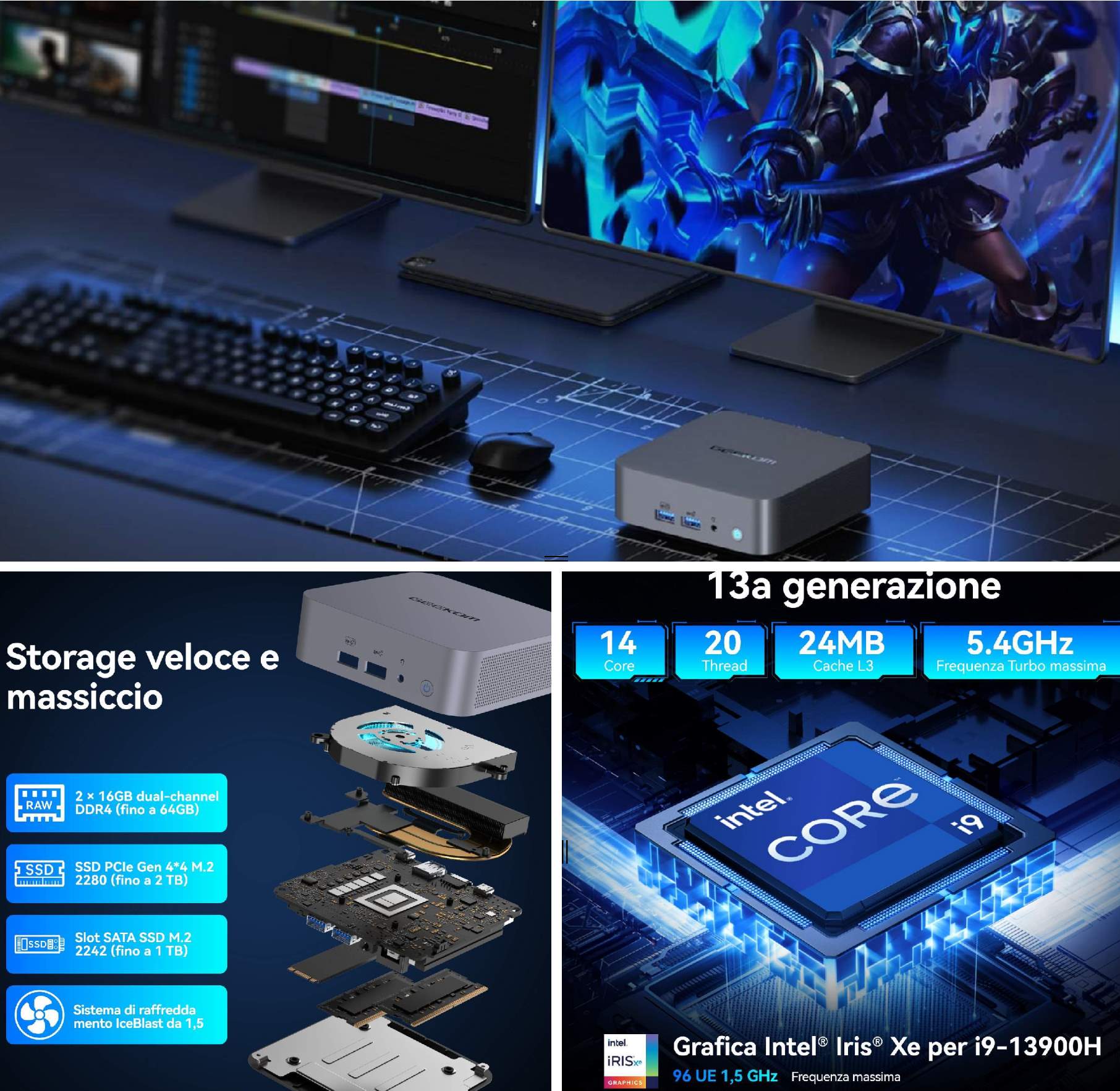 geekom mini GEEKOM Mini PC GT13 Pro Recensione