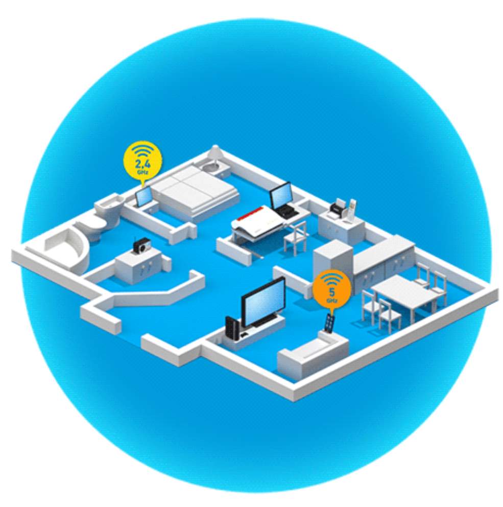 mesh steering Mesh Wi-Fi steering: connessione sempre stabile e veloce con FRITZ!Box
