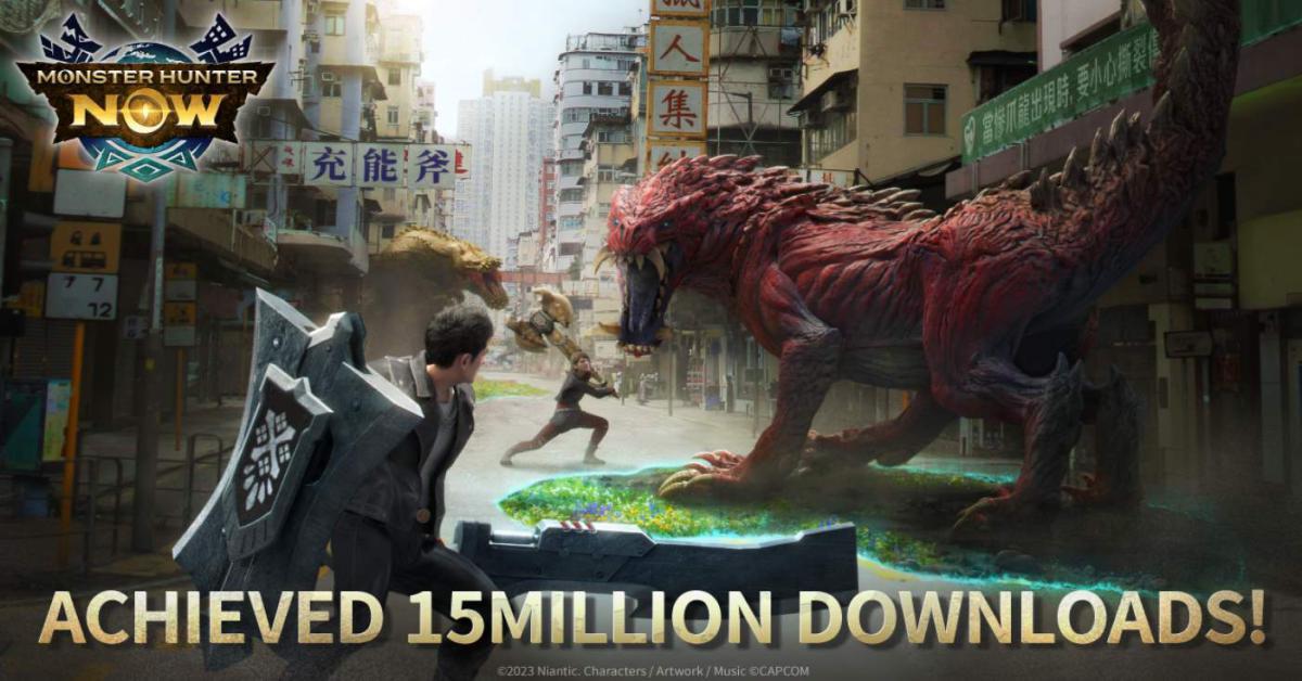Monster Hunter Now supera i 15 milioni di download