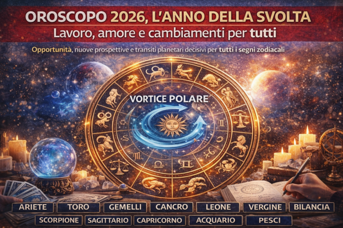Oroscopo 2026: svolta tra lavoro, amore e nuove scelte per i 12 segni Oroscopo 2026: svolta tra lavoro, amore e nuove scelte per i 12 segni