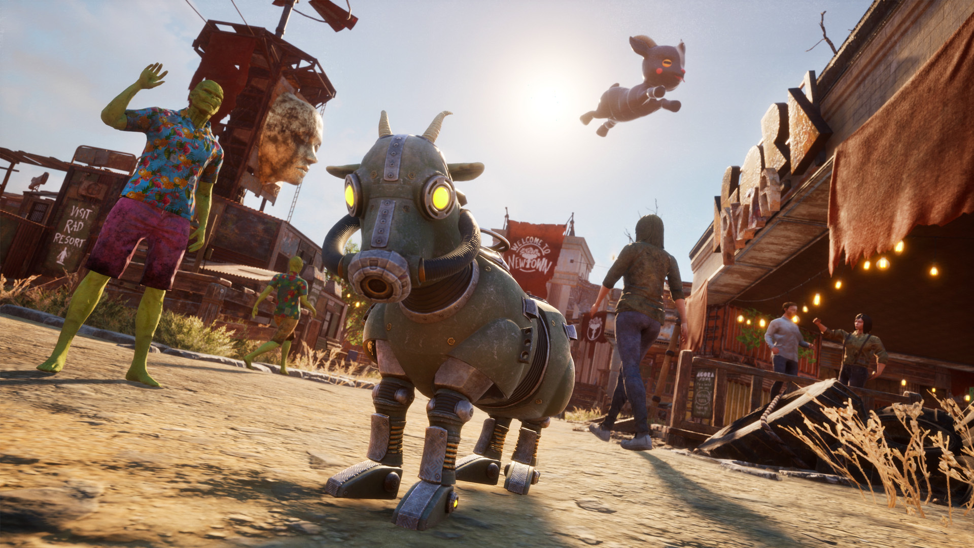recensione goat Recensione Goat Simulator 3 Baadlands: Furry Road