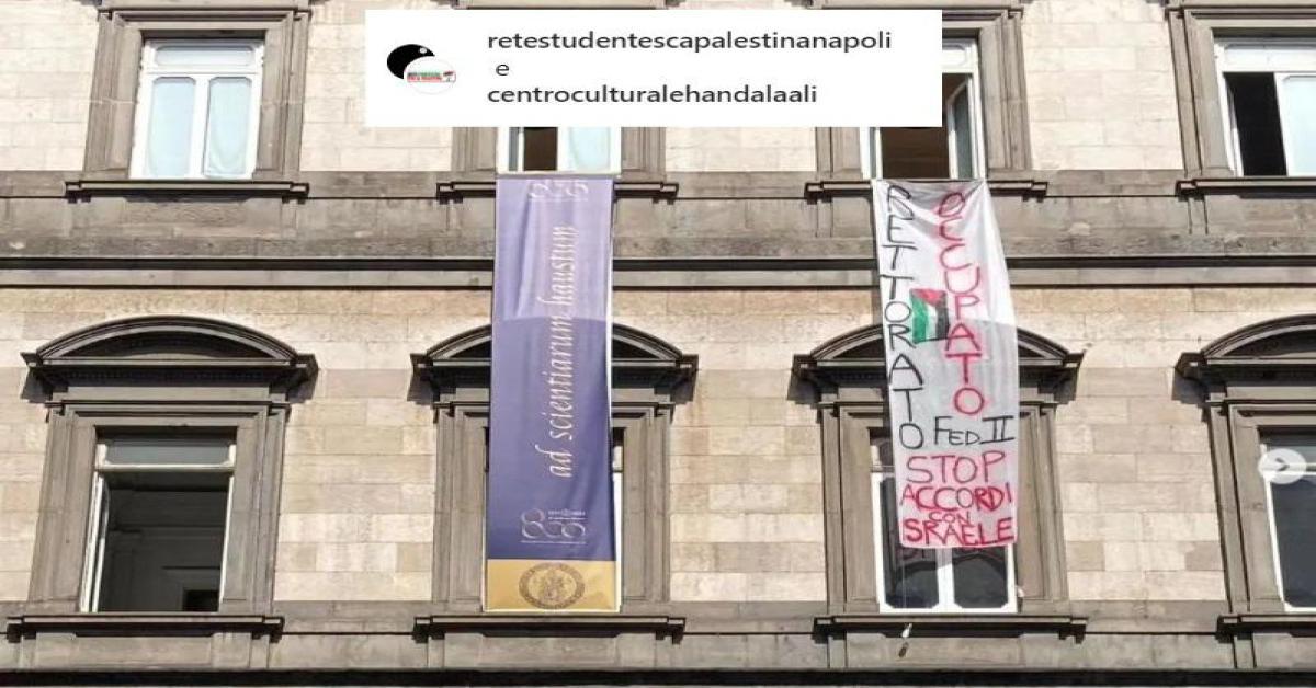 Napoli, scontri a manifestazione anti Nato e pro Palestina