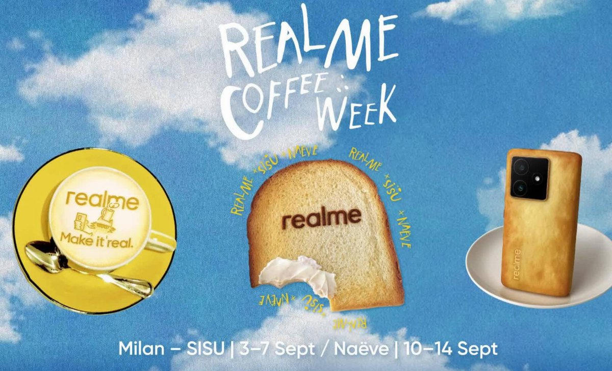Realme, Coffee Week a Milano per i giovani.