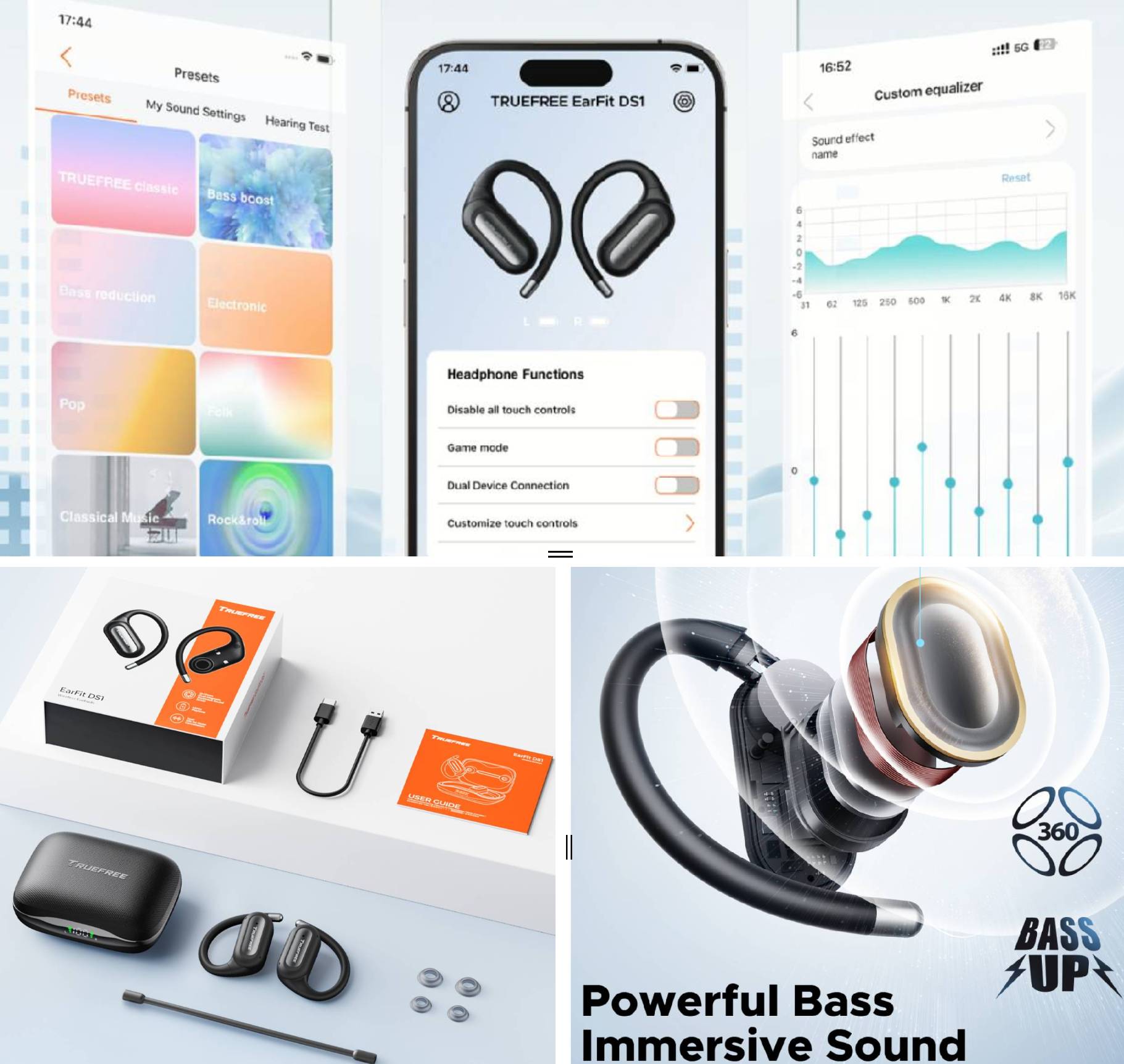 recensione headphones Recensione Headphones Truefree DS1 Open-Ear