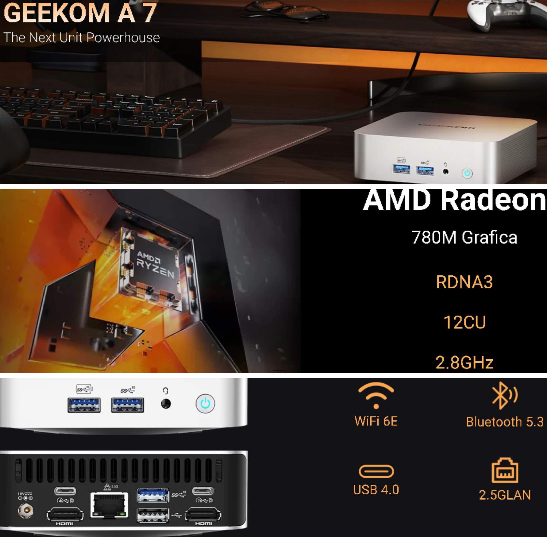 GEEKOM A7 Mini PC Recensione