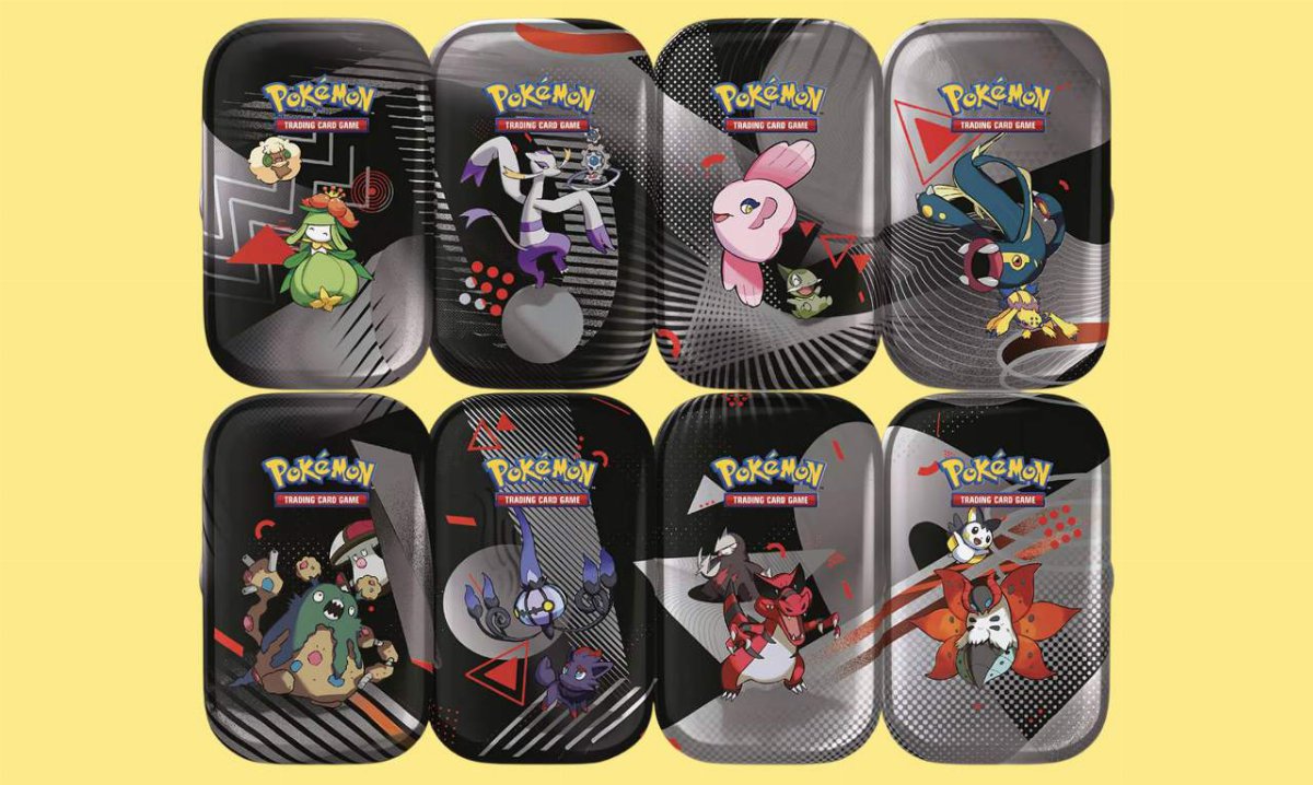 Recensione Pokémon TCG Mini Tin Paldea Sfavillante – Axew & Alomomola, Galvantula & Eelektross