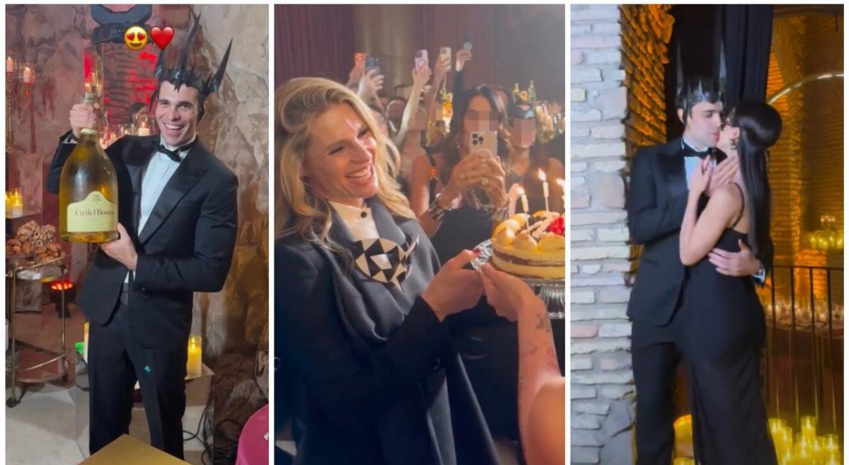 Goffredo Cerza festeggia 30 anni con party a tema tra maschere, chiavi segrete e sorpresa per Michelle Hunziker Goffredo Cerza festeggia 30 anni con party a tema tra maschere, chiavi segrete e sorpresa per Michelle Hunziker