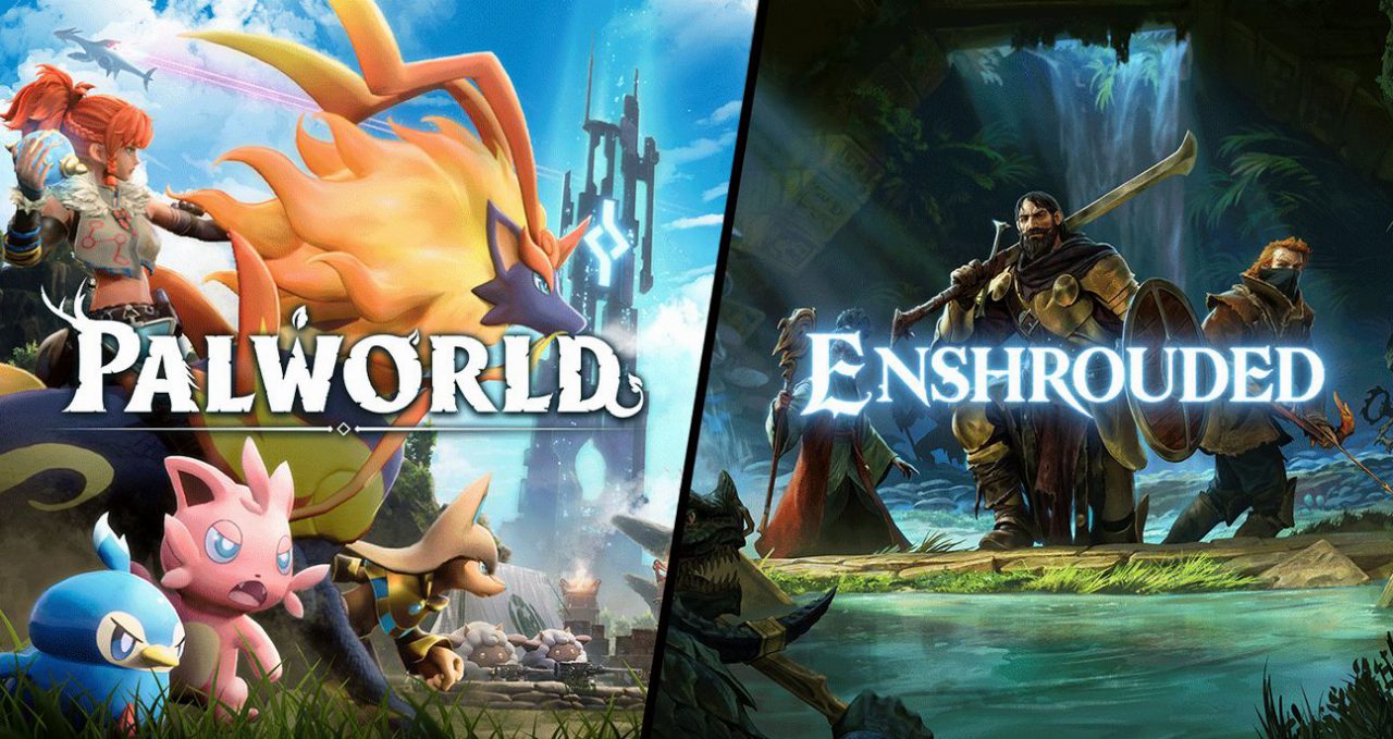 Palworld ed Enshrouded insieme su Steam con sconto del 10%