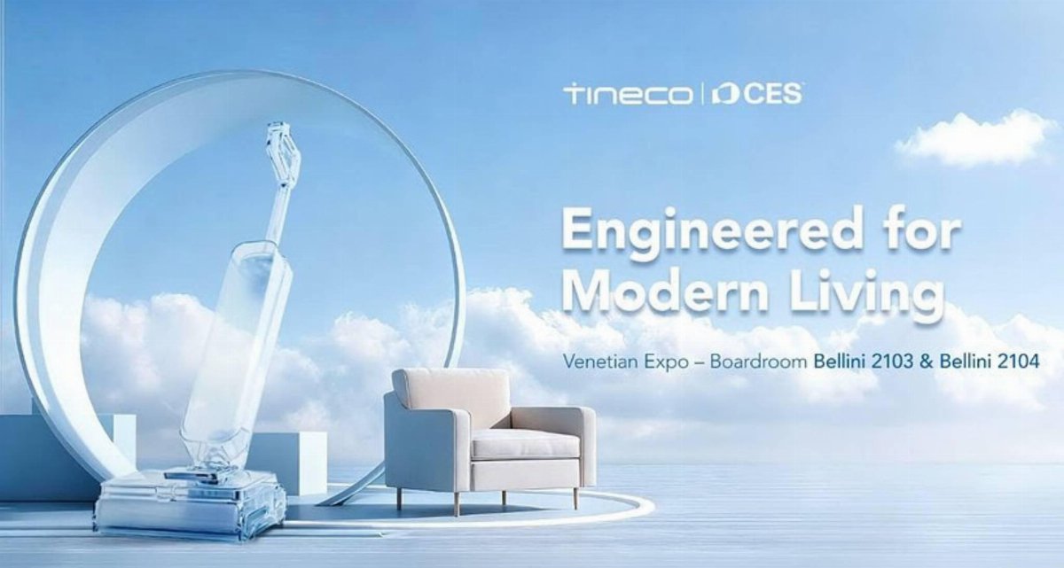 Tineco al CES 2026: nuove soluzioni smart per la casa
