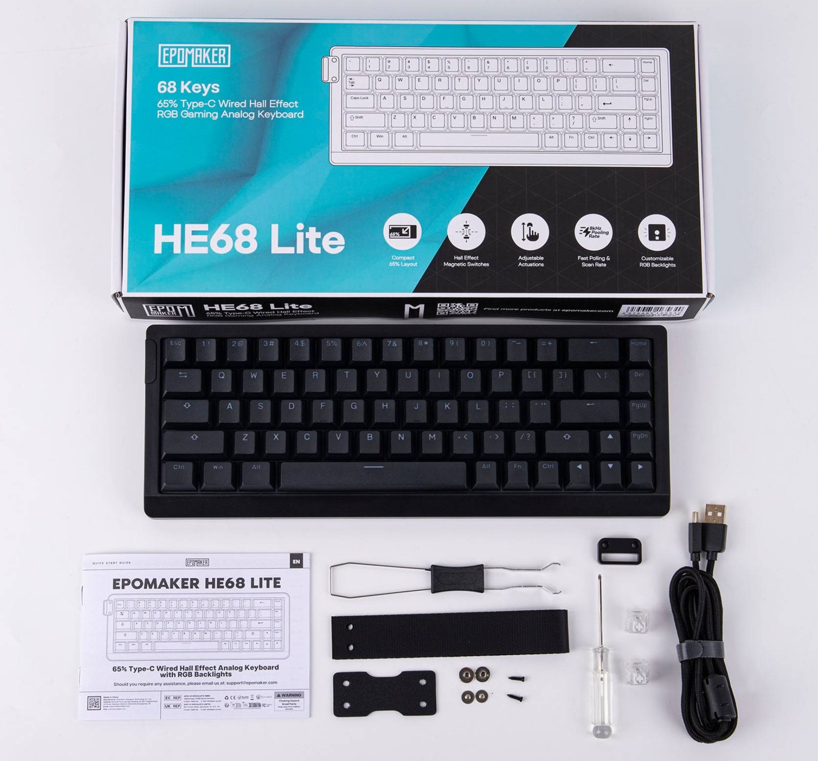 recensione epomaker Recensione EPOMAKER HE68 Lite