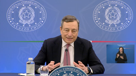 Mario Draghi : Con la guerra sono peggiorate le prospettive di crescita