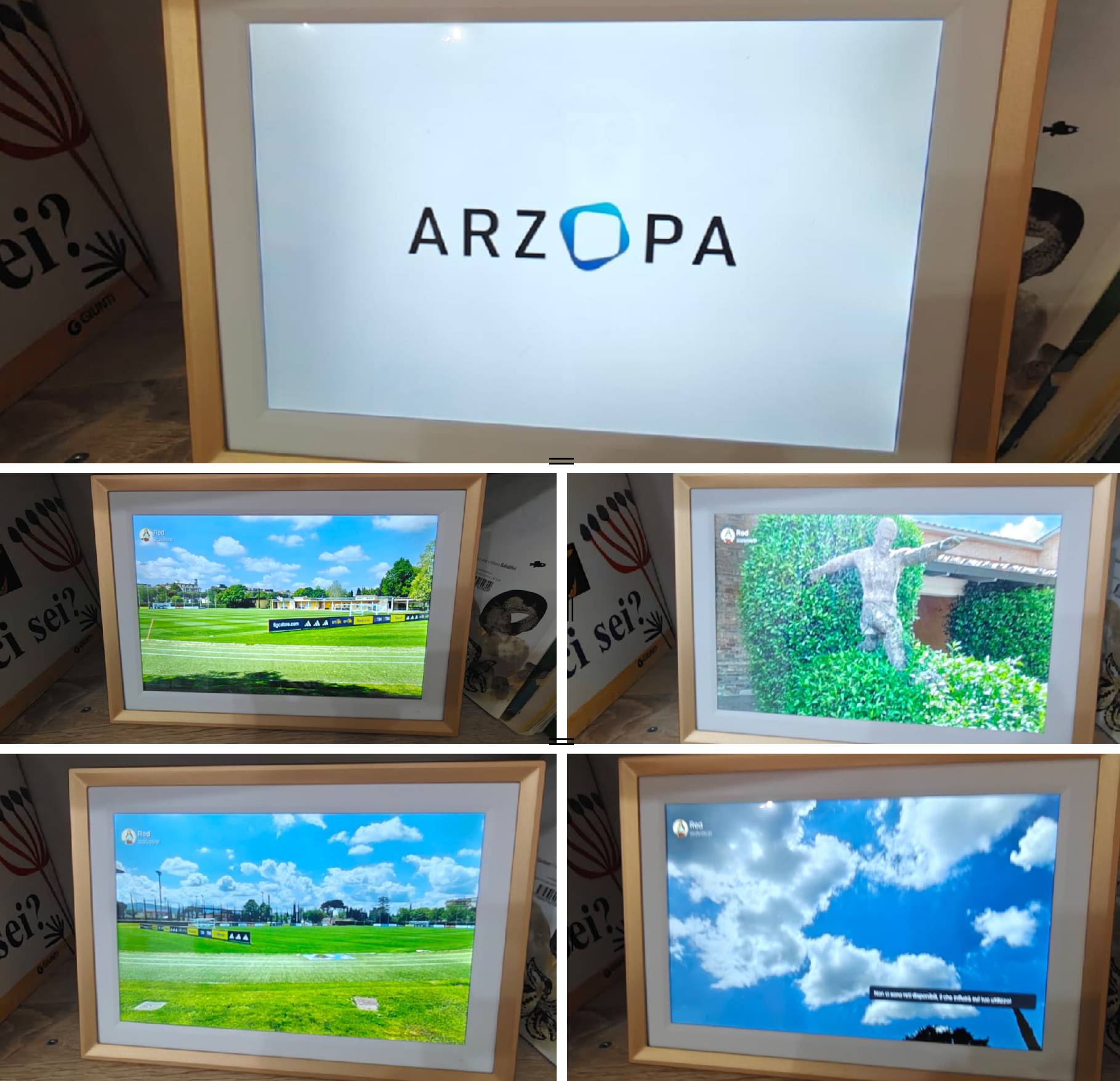 recensione cornice Recensione Cornice Digitale ARZOPA 14 FHD