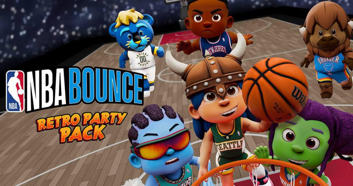 NBA Bounce’s Retro Party Pack NBA Bounce’s Retro Party Pack