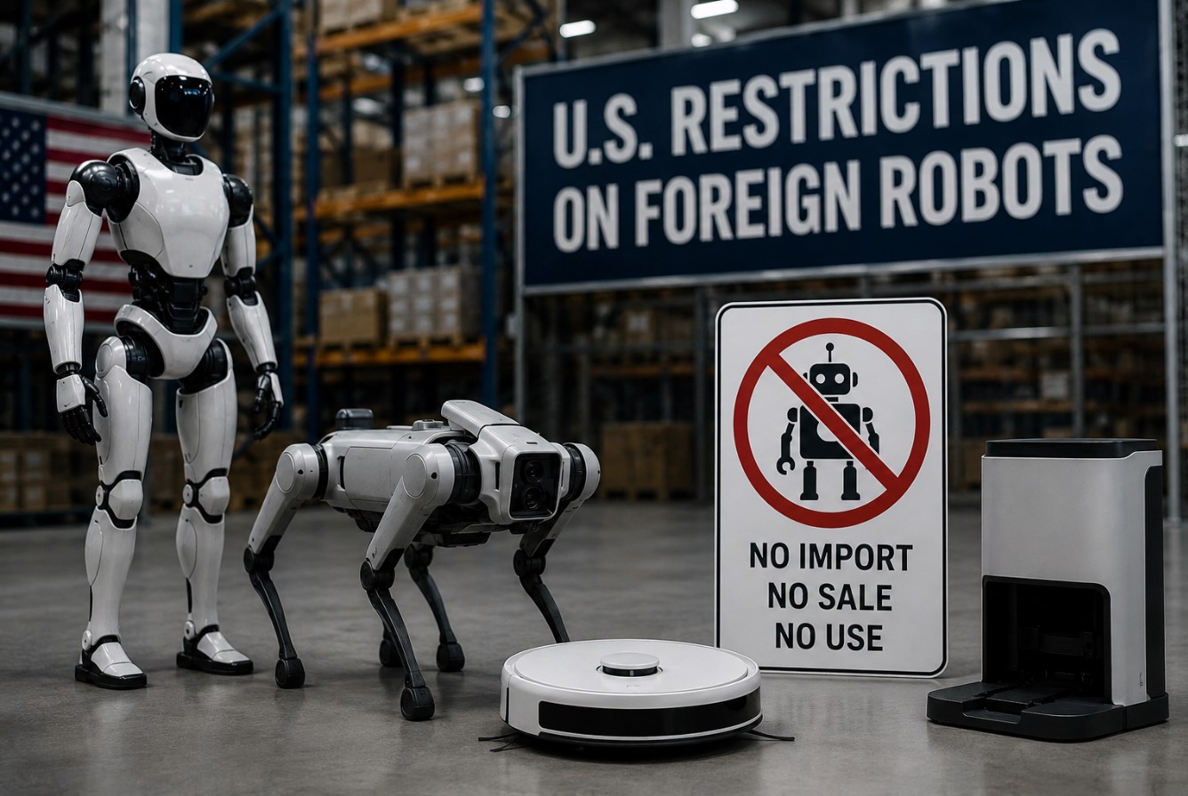 Robot stranieri vietati negli Stati Uniti, la stretta FCC divide industria e ricercatori