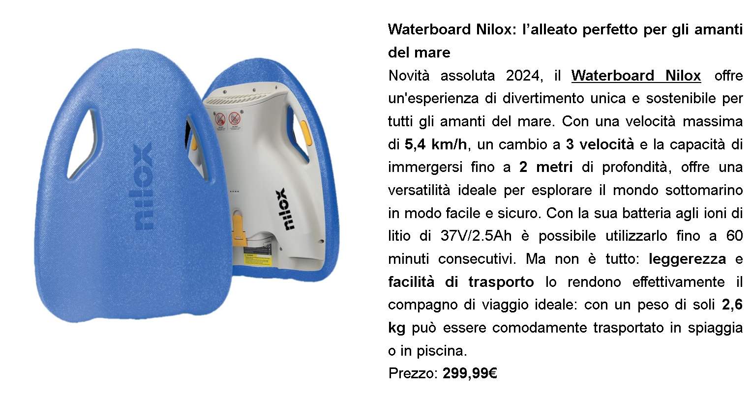 Tre prodotti tech di Nilox indispensabili per l’estate