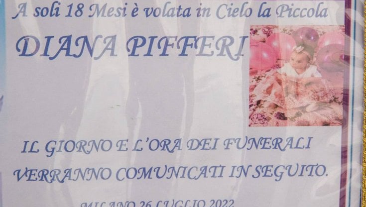 Alessia Pifferi ... Mi manca Diana : oggi il suo funerale