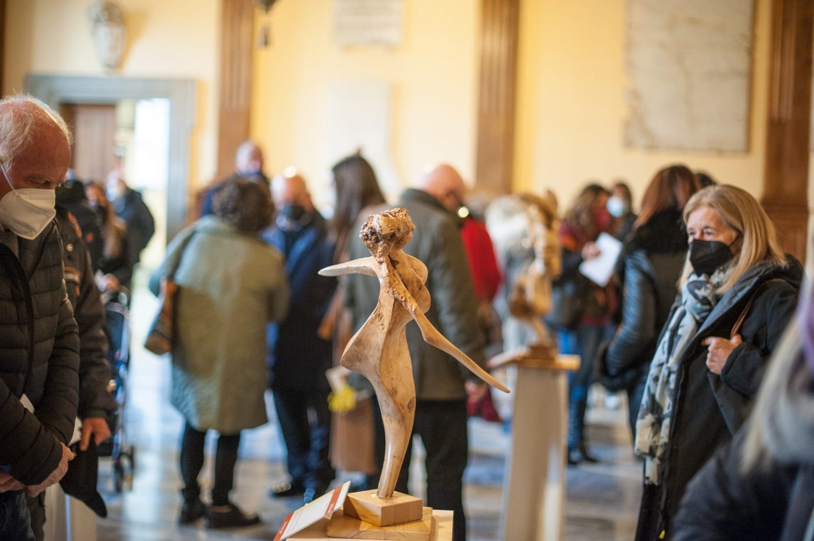 Inaugurata la mostra Come vento nei capelli di Palmiro Taglioni