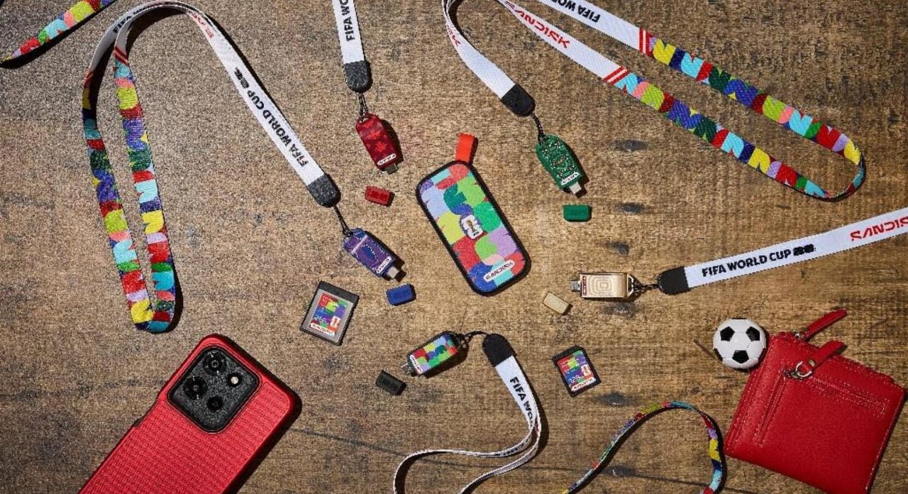 Sandisk presenta le nuove memorie ufficiali per i Mondiali 2026