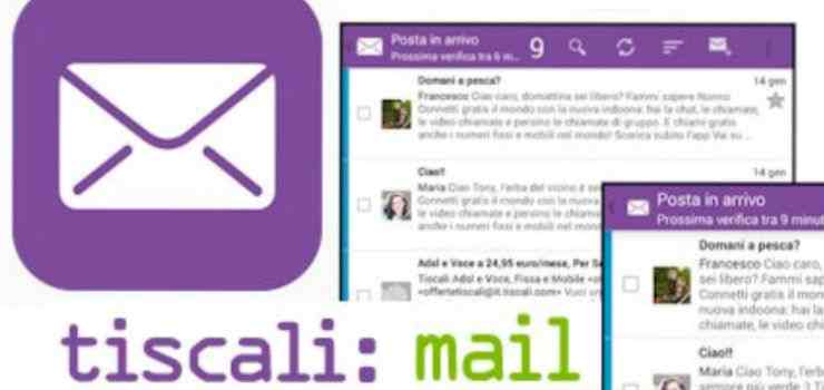 Tiscali mail non funziona : interruzioni ultime 24 ore