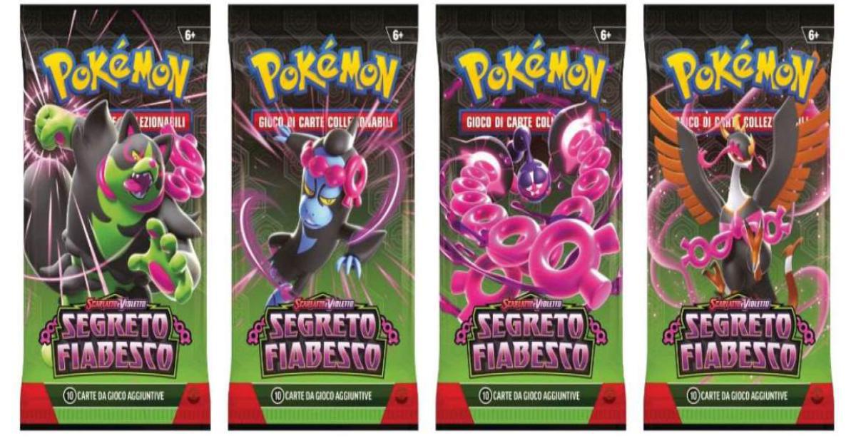 NUOVA ESPANSIONE POKÉMON “SCARLATTO E VIOLETTO - SEGRETO FIABESCO”