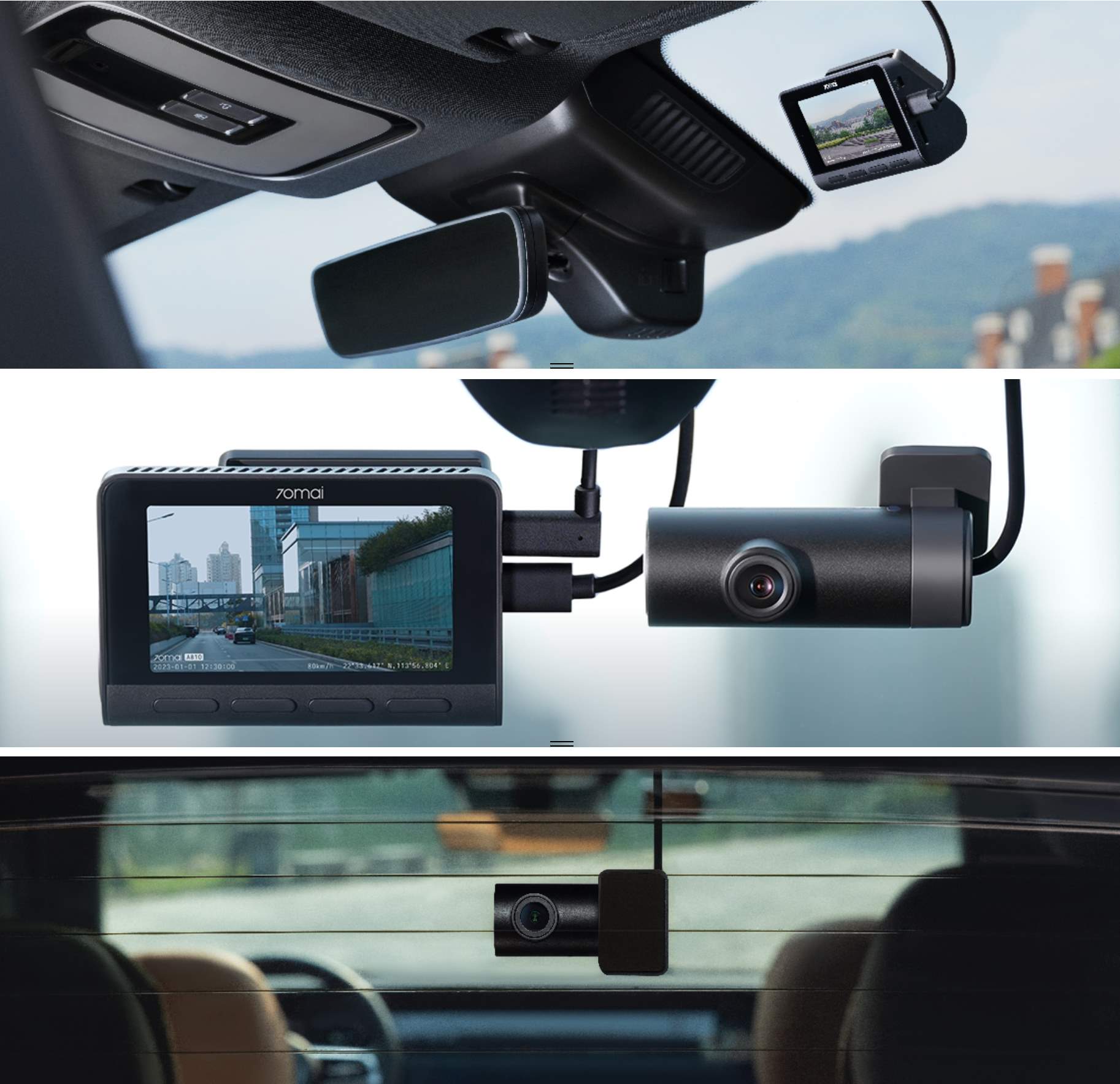 70mai Dash Cam 4K A810 Recensione