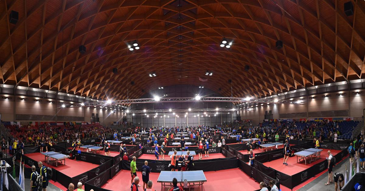 A Roma la carica dei 10000, nella Capitale dal 7 al 14 luglio i Mondiali Master di Tennistavolo