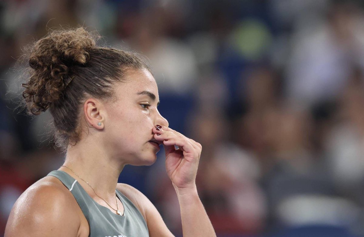 WTA Finals Riyad, Paolini cade all