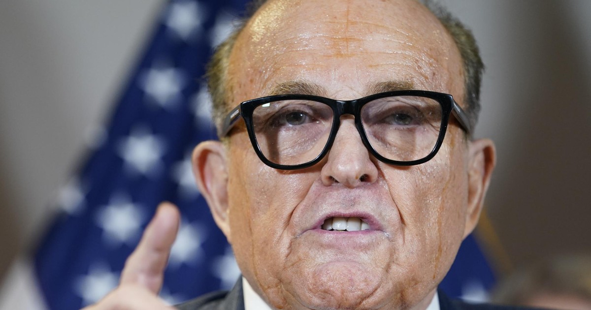 Indagato Rudolph Giuliani su voto Trump 2020