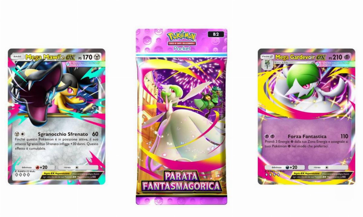 GCC POKÉMON POCKET: PARATA FANTASMAGORICA GCC POKÉMON POCKET: PARATA FANTASMAGORICA