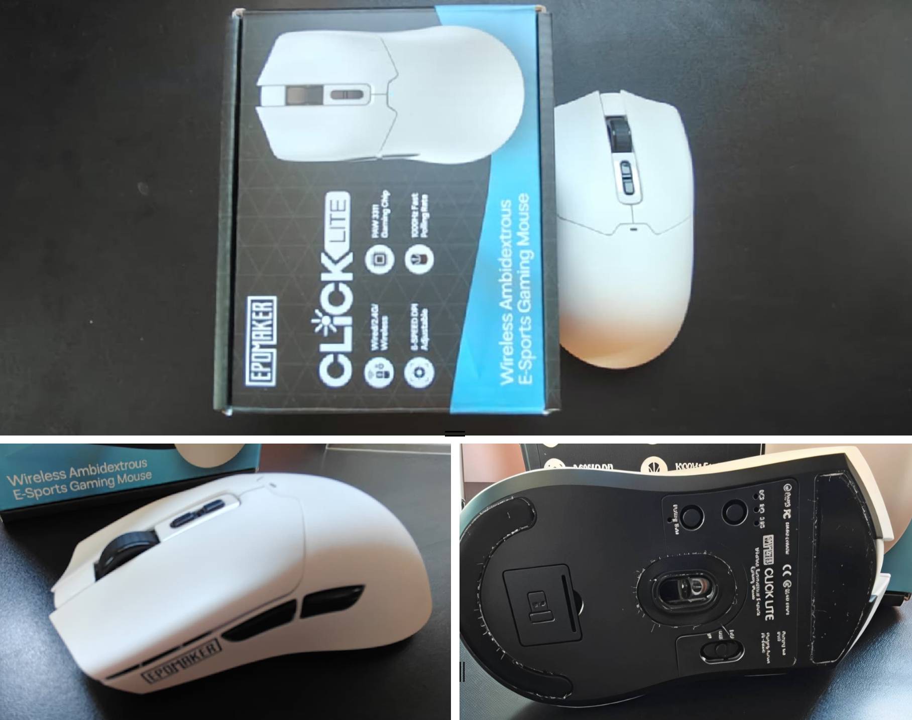 recensione epomaker Recensione EPOMAKER Click Lite Mouse