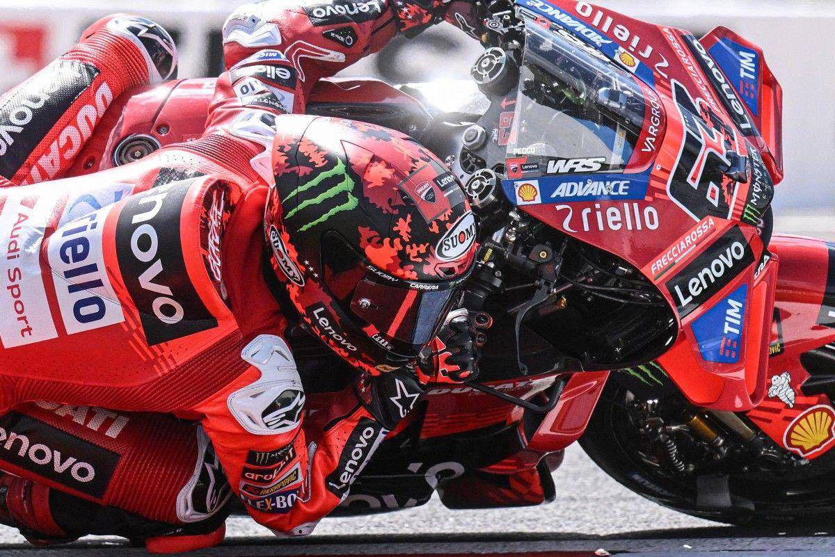 Bagnaia conquista la pole MotoGp di Brno davanti a Marc Marquez e Quartararo Bagnaia conquista la pole MotoGp di Brno davanti a Marc Marquez e Quartararo
