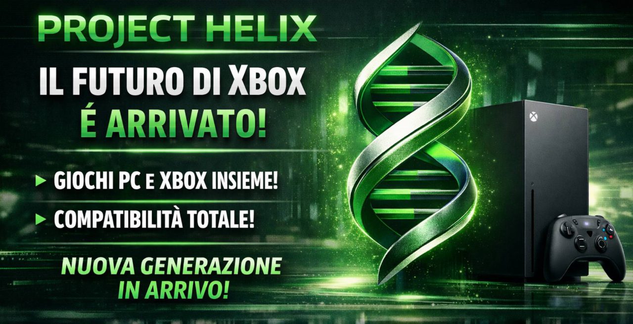 Project Helix, la nuova Xbox che unisce console e giochi PC