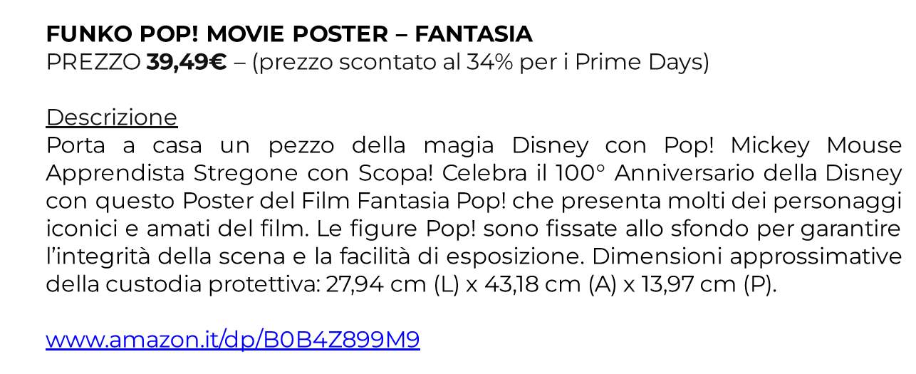 FUNKO! - le offerte per i Prime Days