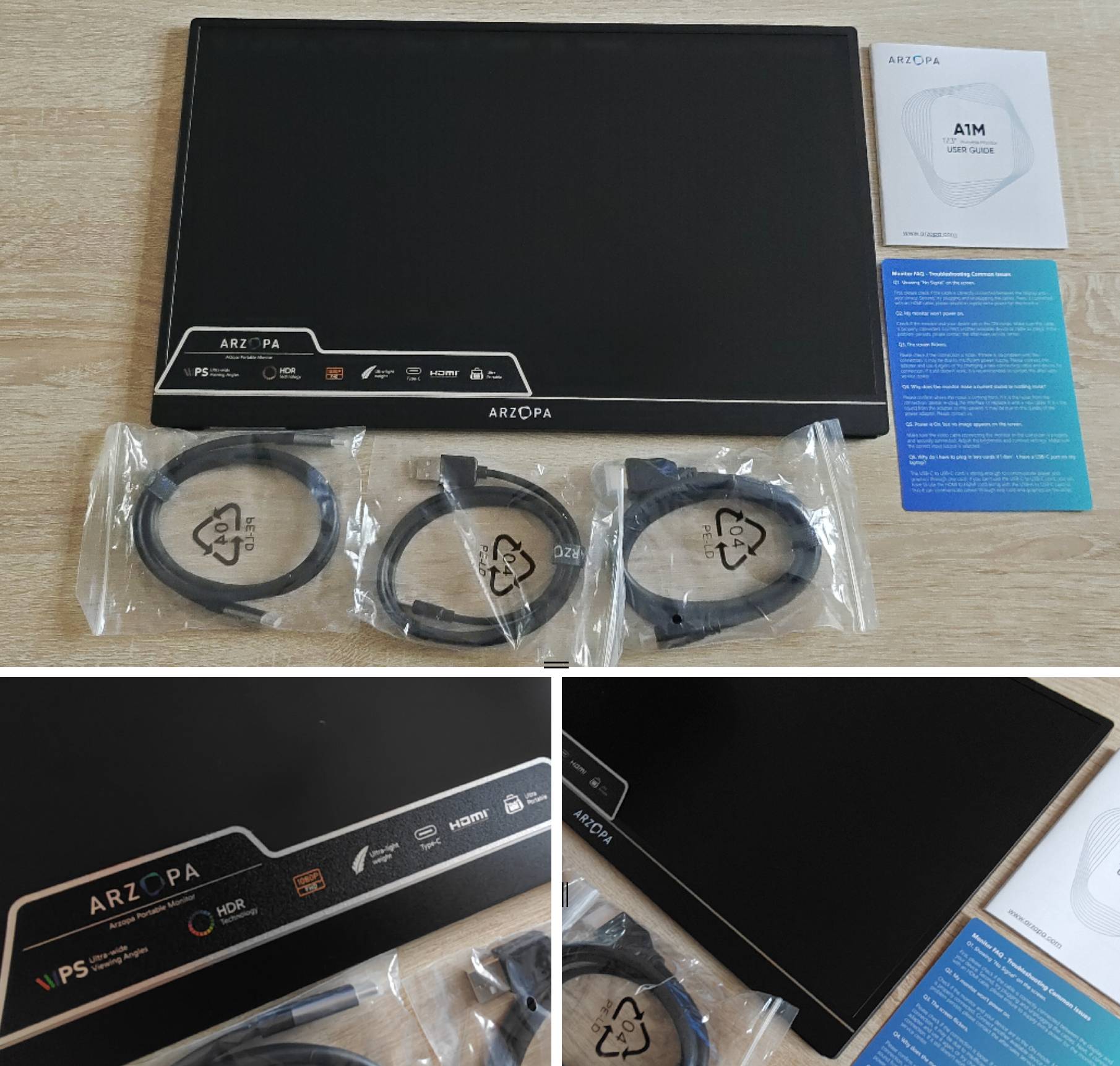 Recensione ARZOPA A1M Monitor Portatile 17,3 FHD