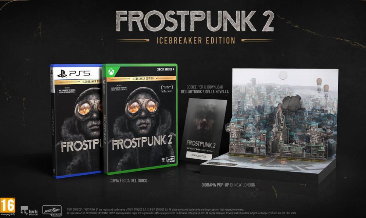 Le edizioni fisiche di Frostpunk 2 per PlayStation 5 e Xbox Series X|S sono disponibili