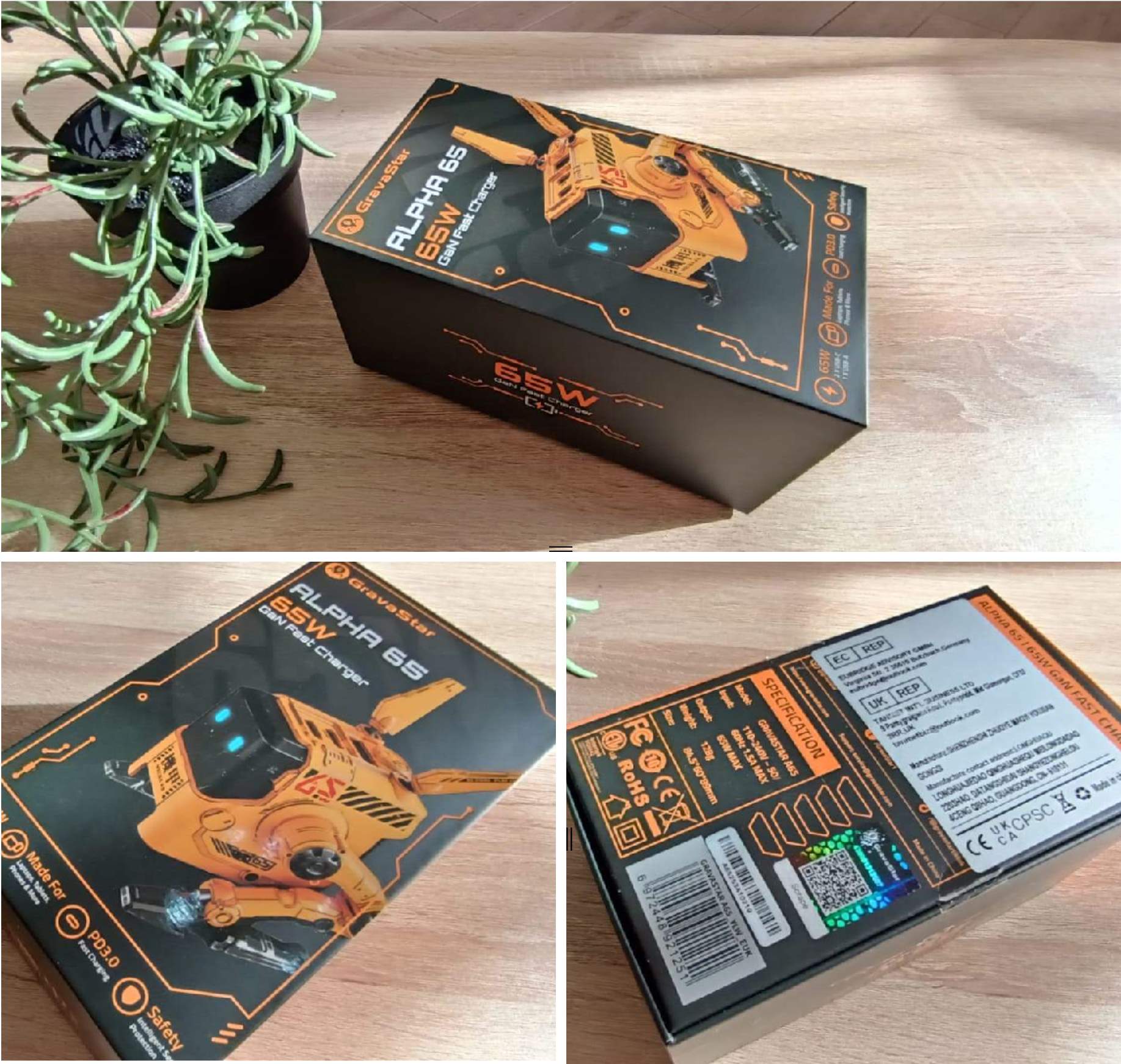 gravastar caricabatterie Gravastar caricabatterie Alpha65 Recensione