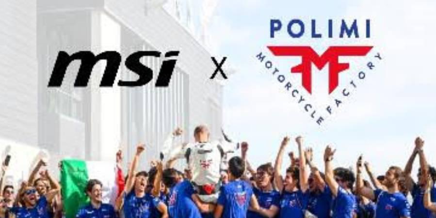 MSI annuncia la partnership con PoliMi Motorcycle Factory