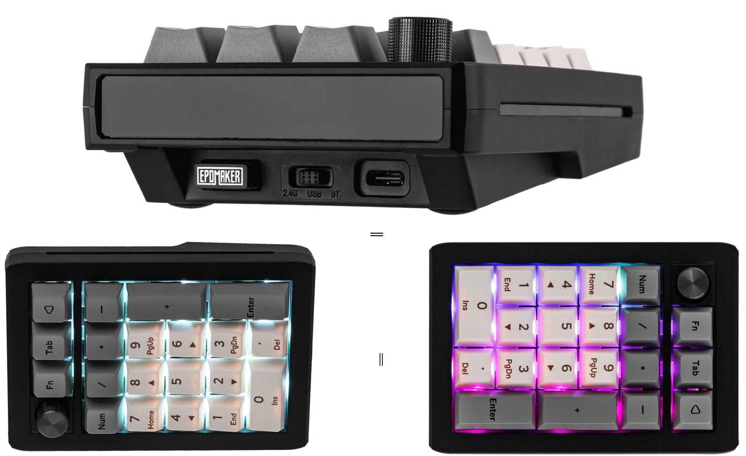 Recensione Epomaker EK21 VIA Numpad