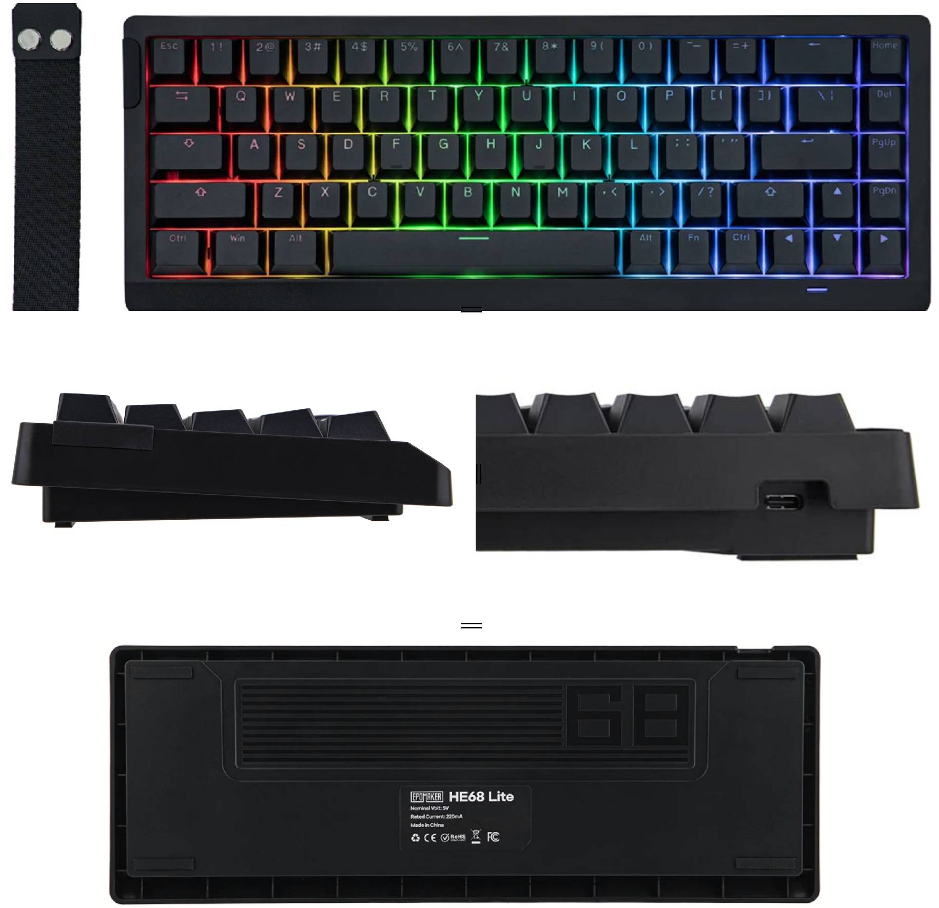 recensione epomaker Recensione EPOMAKER HE68 Lite