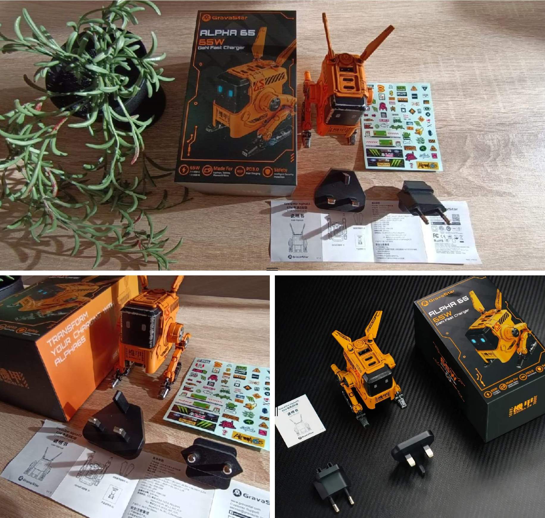 gravastar caricabatterie Gravastar caricabatterie Alpha65 Recensione