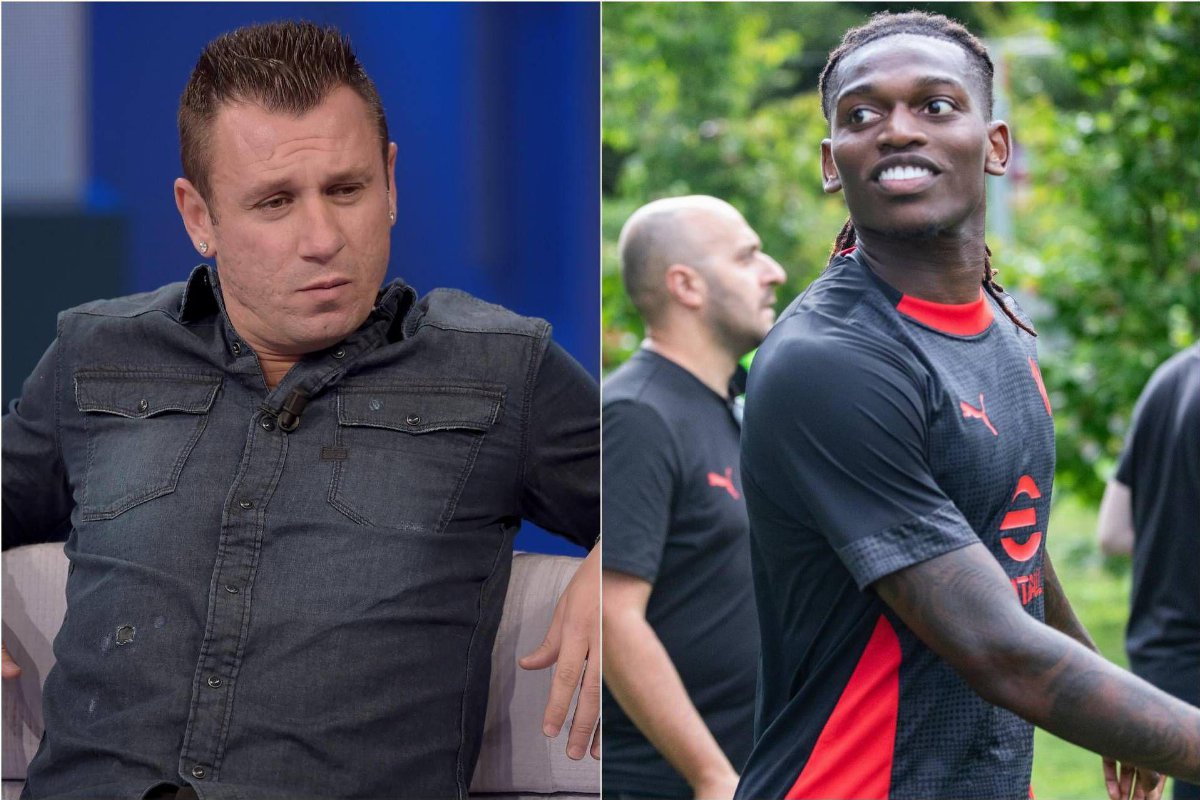 Cassano provoca Leao: Gioca per le ragazze – La replica del milanista è ironica: Mi ama molto Cassano provoca Leao: Gioca per le ragazze – La replica del milanista è ironica: Mi ama molto