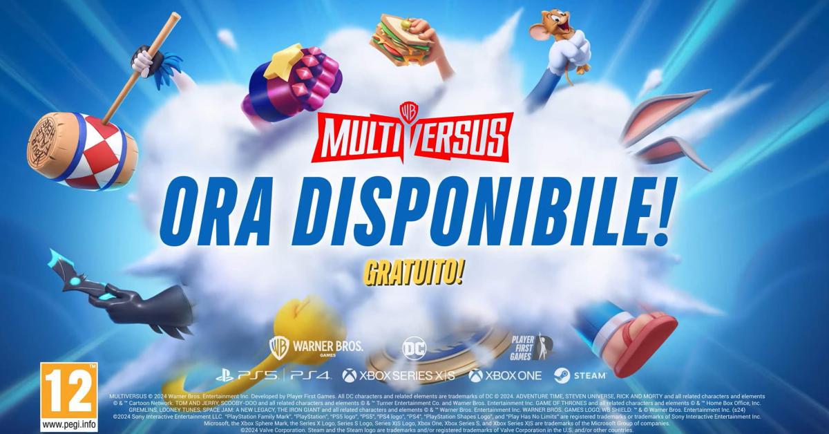 MULTIVERSUS DISPONIBILE