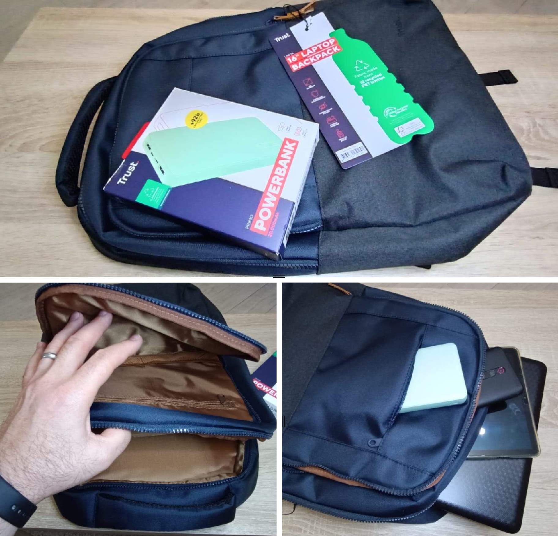 trust zaino Trust Zaino Lisboa e Primo Powerbank Recensione