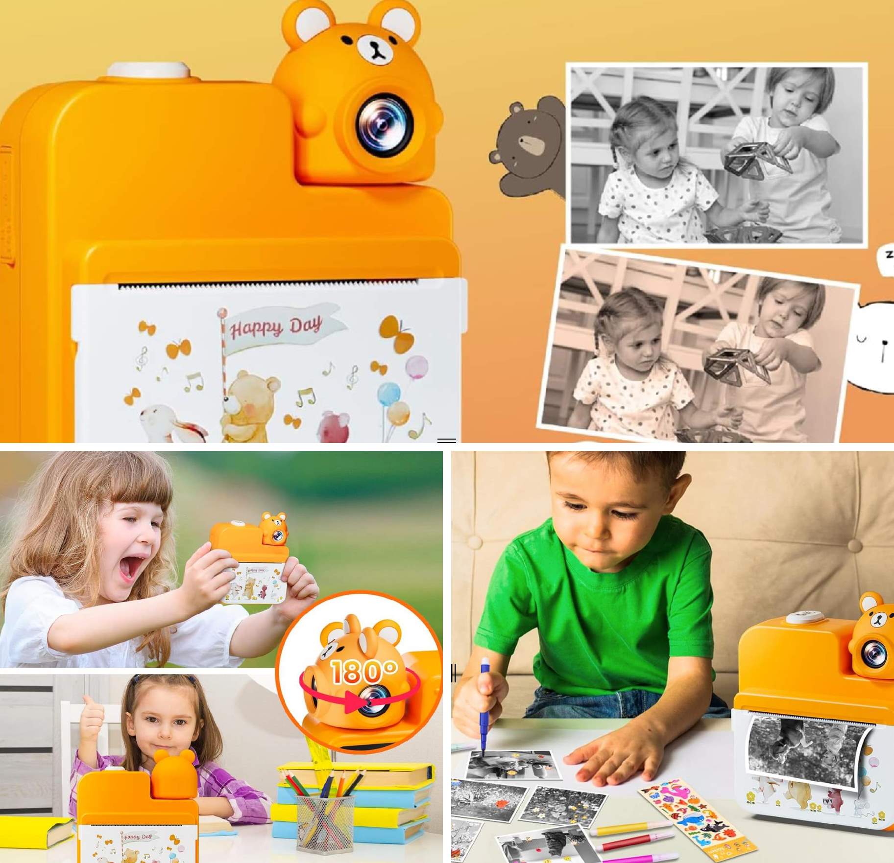 Macchina Fotografica Istantanea per Bambini di Gofunly Recensione