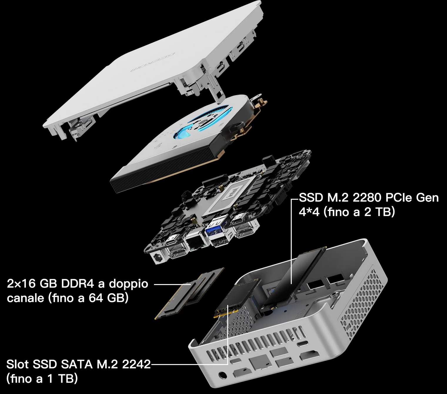 geekom xt12 GEEKOM XT12 Pro Mini PC a un prezzo imbattibile!