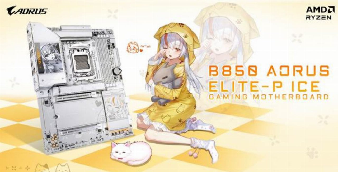 GIGABYTE B850 AORUS ELITE-P ICE, debutta la scheda madre ATX anime con Wi-Fi 7 e DDR5 GIGABYTE B850 AORUS ELITE-P ICE, debutta la scheda madre ATX anime con Wi-Fi 7 e DDR5