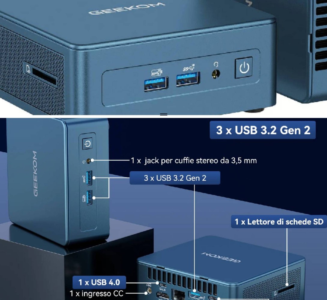 recensione geekom Recensione GEEKOM IT13 2025 Edition