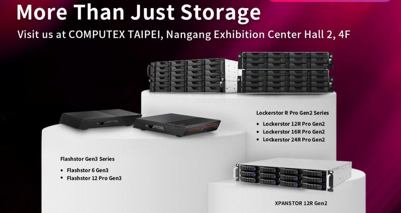 ASUSTOR al Computex 2026, nuovi NAS con AI locale e storage fino a 2 PB per aziende